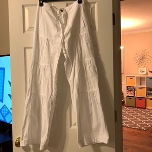 Soft surroundings wide leg pants size M